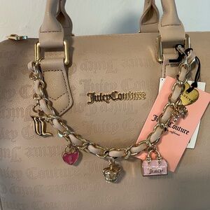 Juicy Couture | Bags | Juicy Couture Princess Charming Satchel Nude